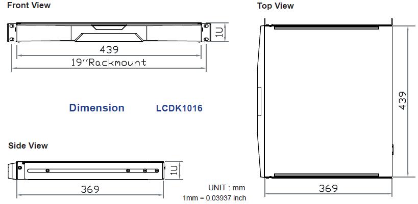 LCDK1016 Rack Mount Keyboard Drawer, Xymphony rackmount keyboard, rack