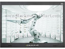 4K 9U Rack 23 inch Widescreen Rackmount LCD Screen